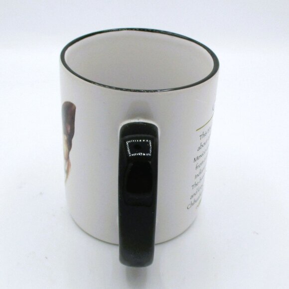 Chihuahua Dog Mug Vladimir By Rosalinde Porcelain White With Black Handle 11 Oz - Picture 3 of 5